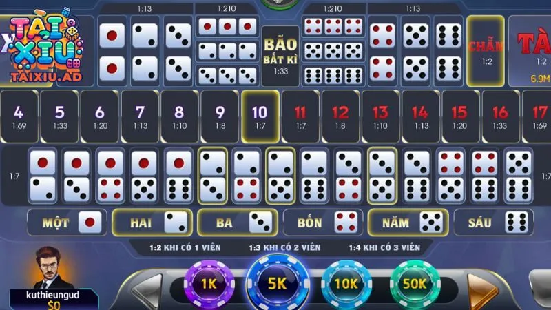 Bí quyết vàng cược tài xỉu 9Bet “đánh đâu thắng đó”