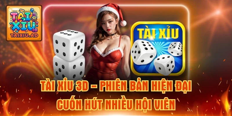 Tài Xỉu 3D - Phiên Bản Hiện Đại Cuốn Hút Nhiều Hội Viên