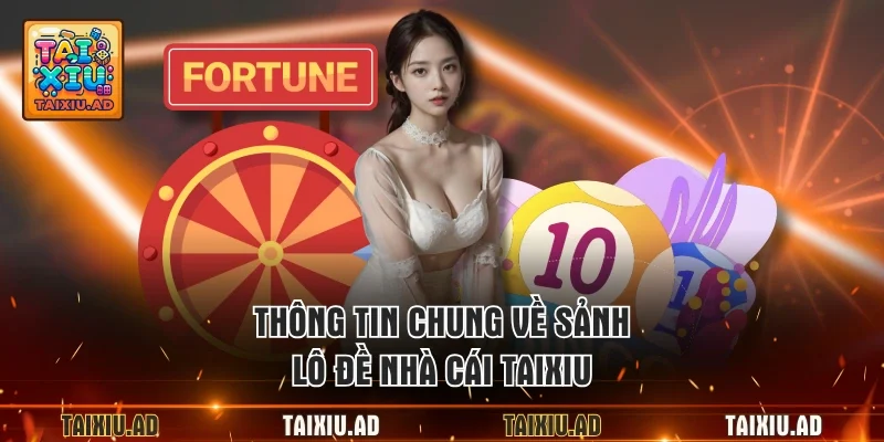 Thông tin chung về sảnh lô đề nhà cái Taixiu